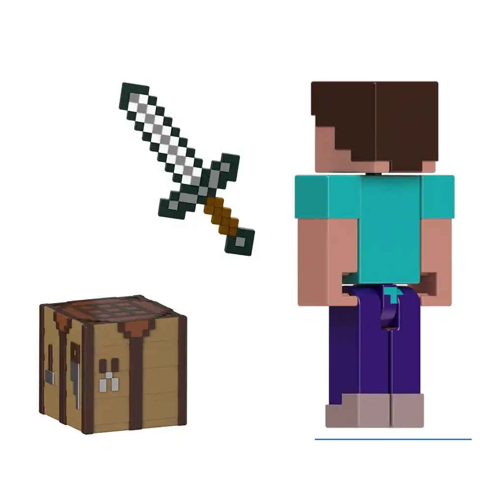 Minecraft akčná figúrka Steve 8 cm produktová fotografia