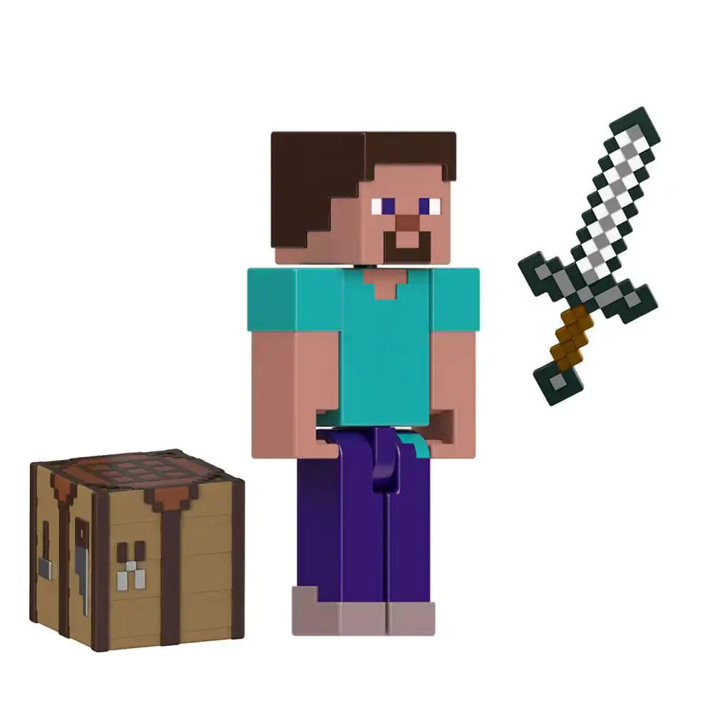 Minecraft akčná figúrka Steve 8 cm produktová fotografia