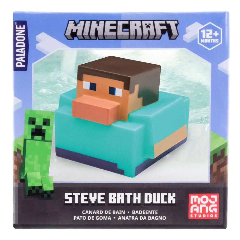 Minecraft Káčatko do vane Steve 6 cm produktová fotografia