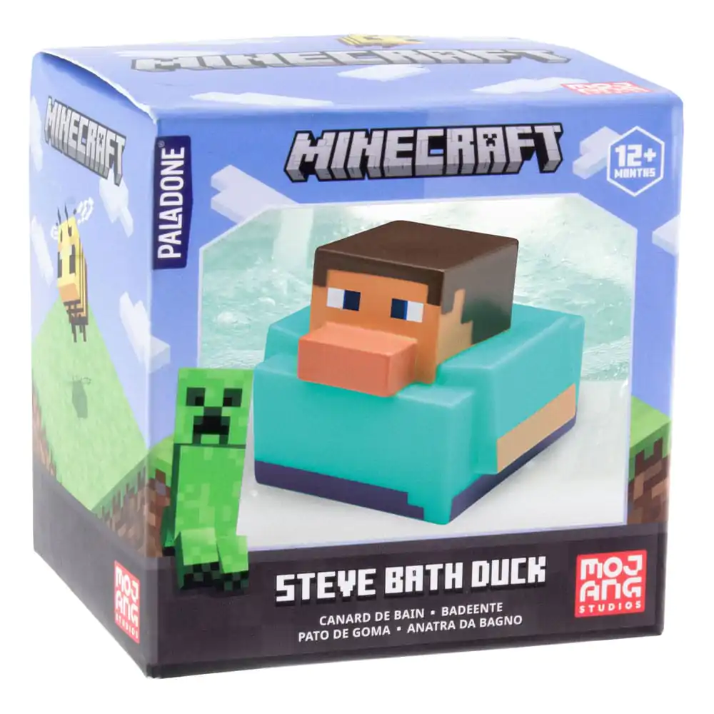 Minecraft Káčatko do vane Steve 6 cm produktová fotografia