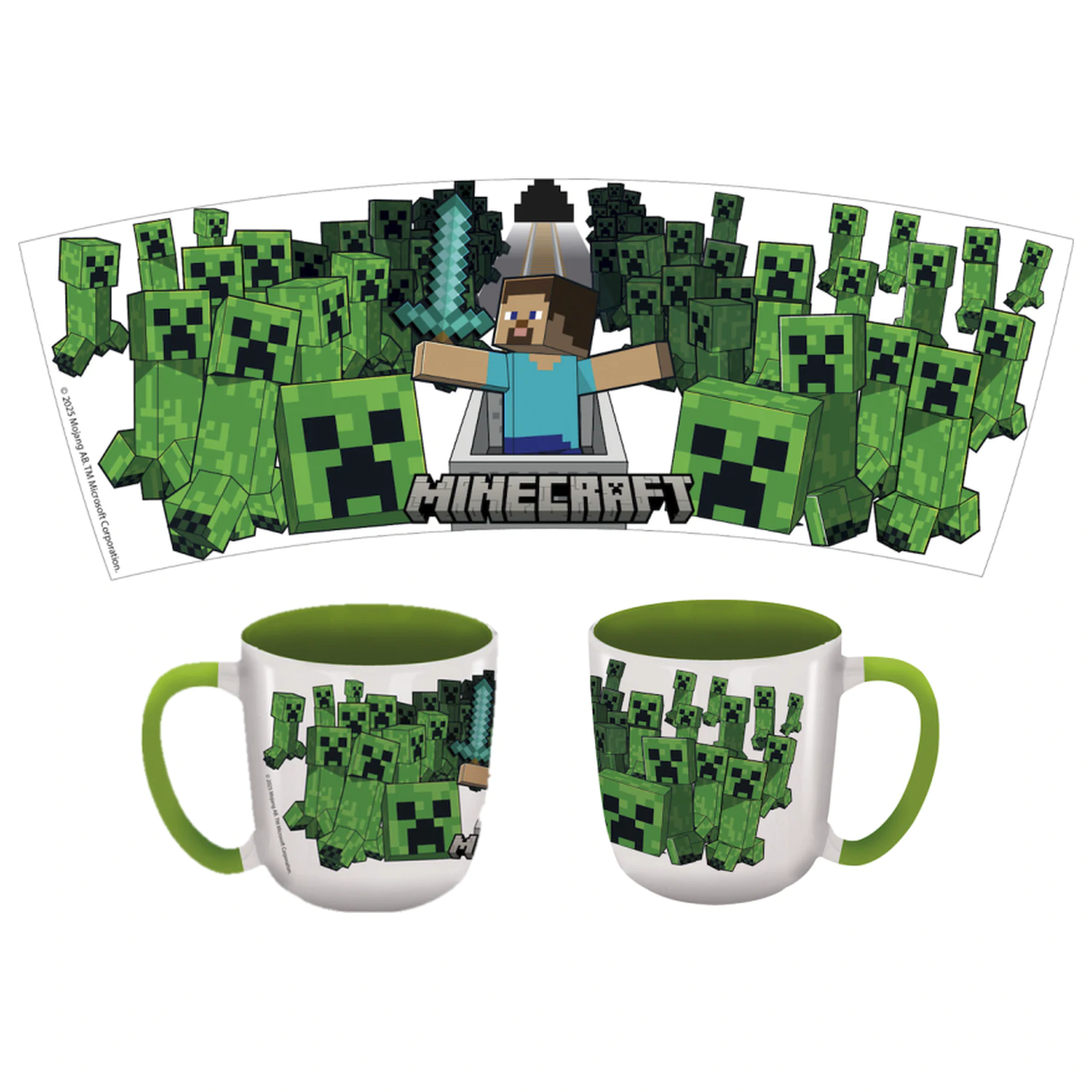Minecraft Survival Mode hrnček produktová fotografia