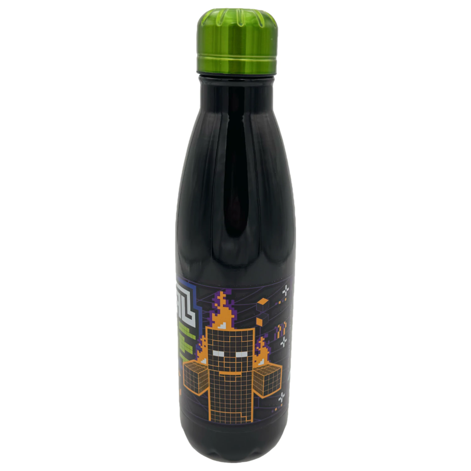 Minecraft Survival Mode nerezová oceľ fľaša produktová fotografia