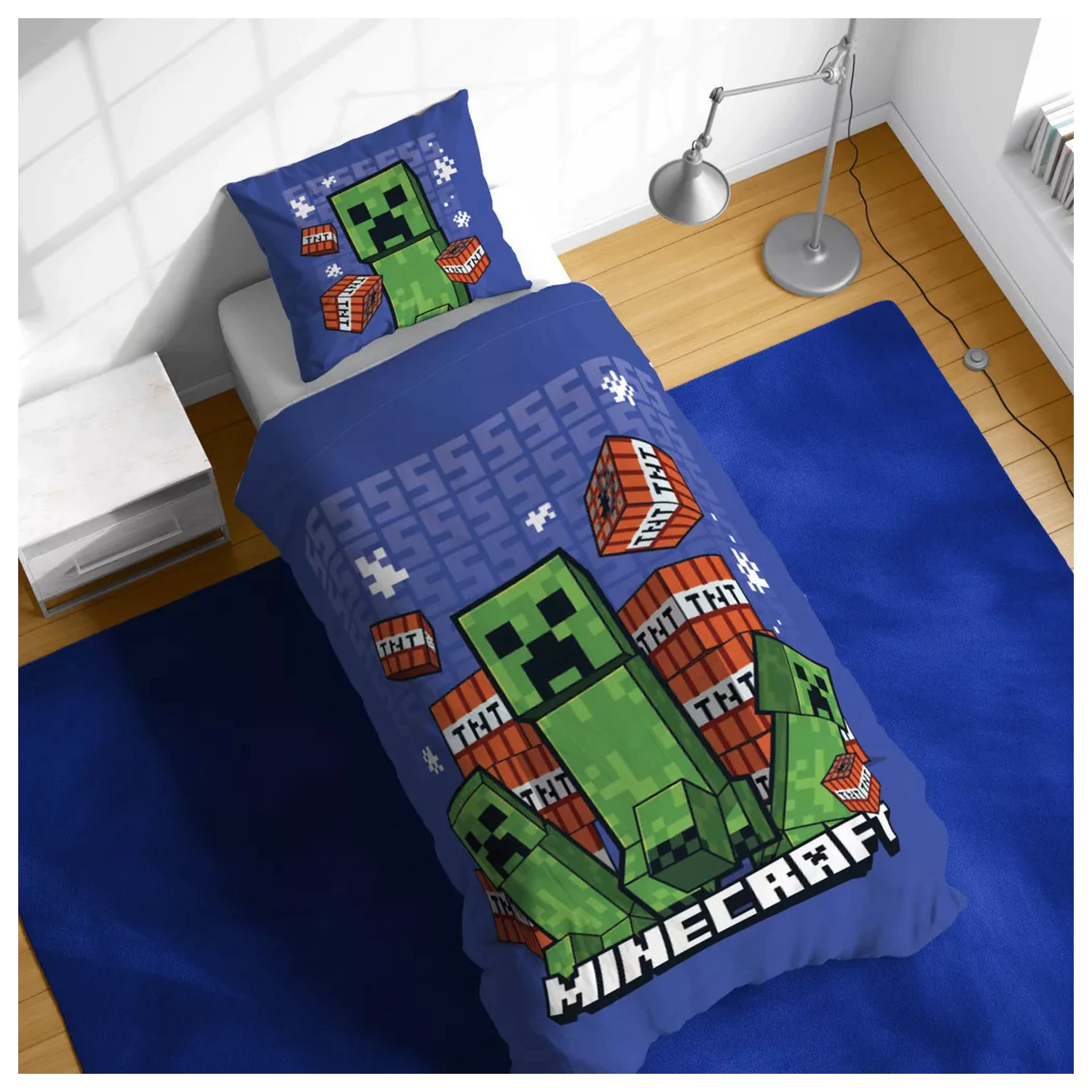 Minecraft Survive the Spiral obliečka na perinu produktová fotografia