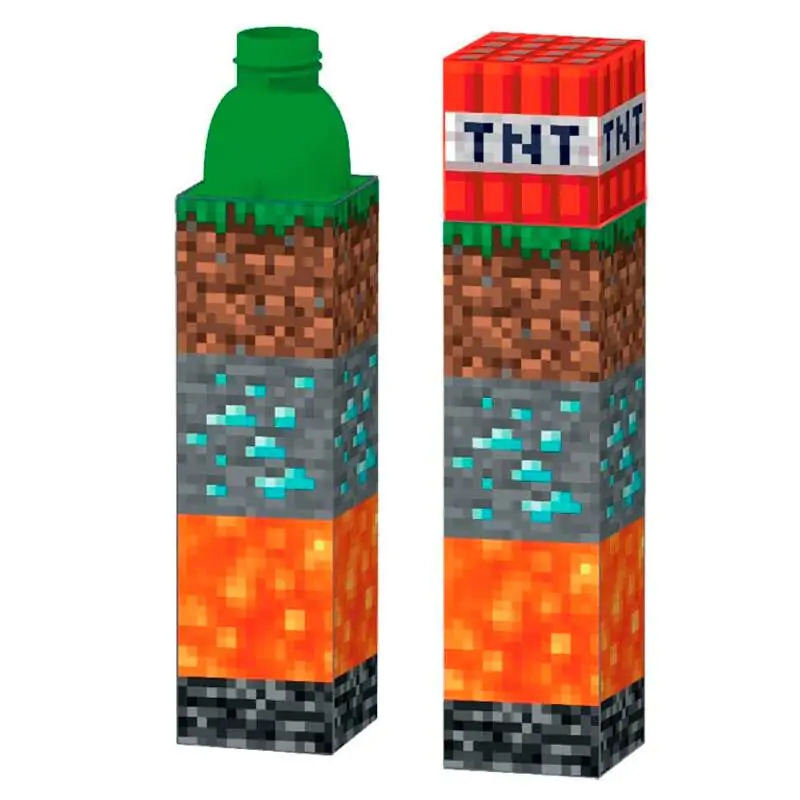 Minecraft TNT fľaša 650ml produktová fotografia