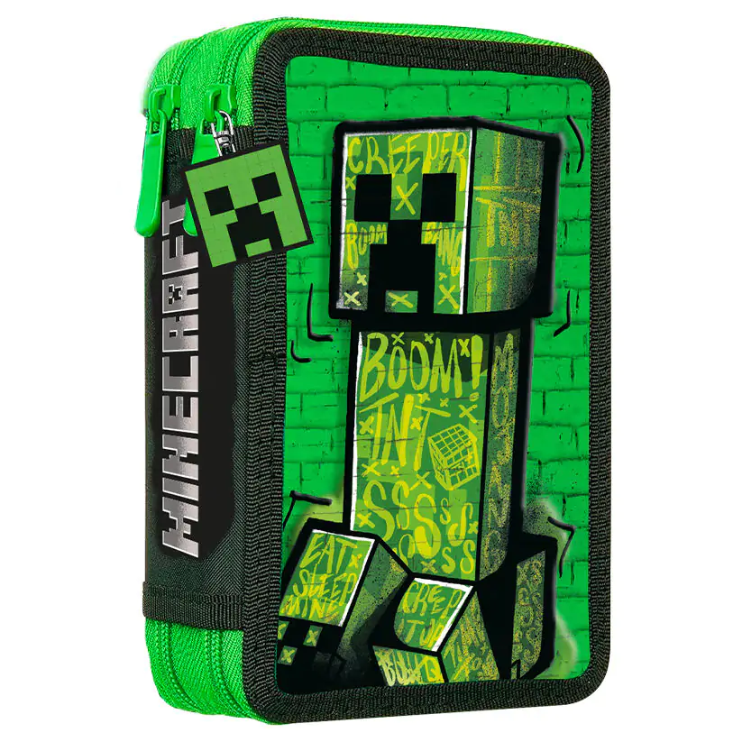 Minecraft dvojité puzdro na ceruzky produktová fotografia