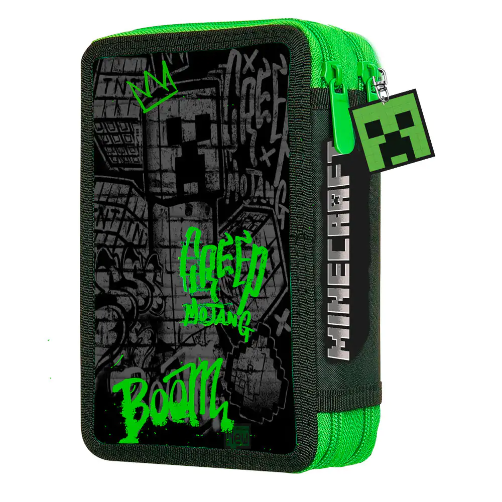 Minecraft dvojité puzdro na ceruzky produktová fotografia