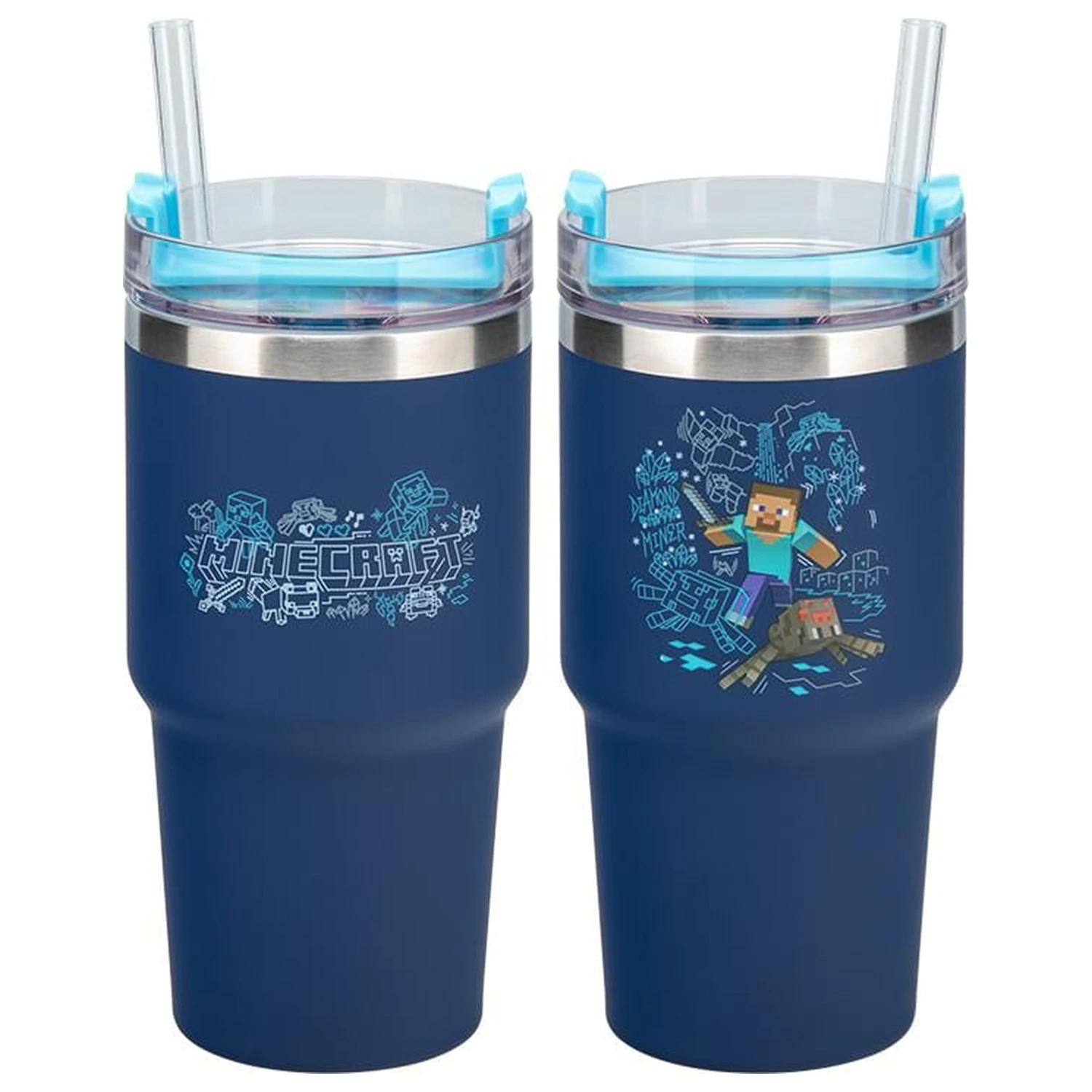 Minecraft cestovný hrnček 600ml produktová fotografia