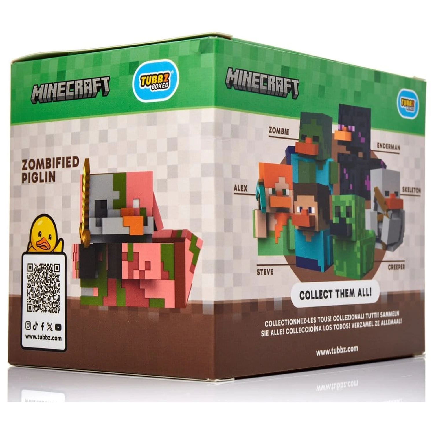 Minecraft Tubbz PVC Figúrka Zombified Piglin v krabicovom vydaní 10 cm produktová fotografia