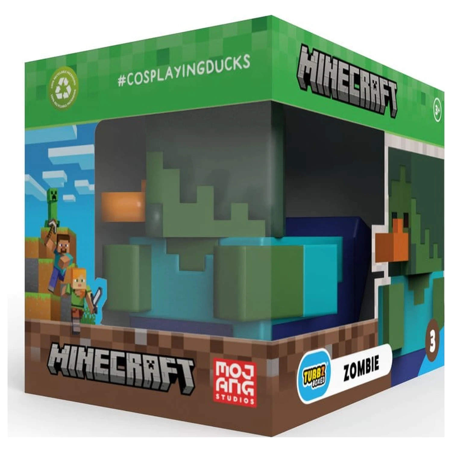 Minecraft Tubbz PVC Figúrka Zombie produktová fotografia