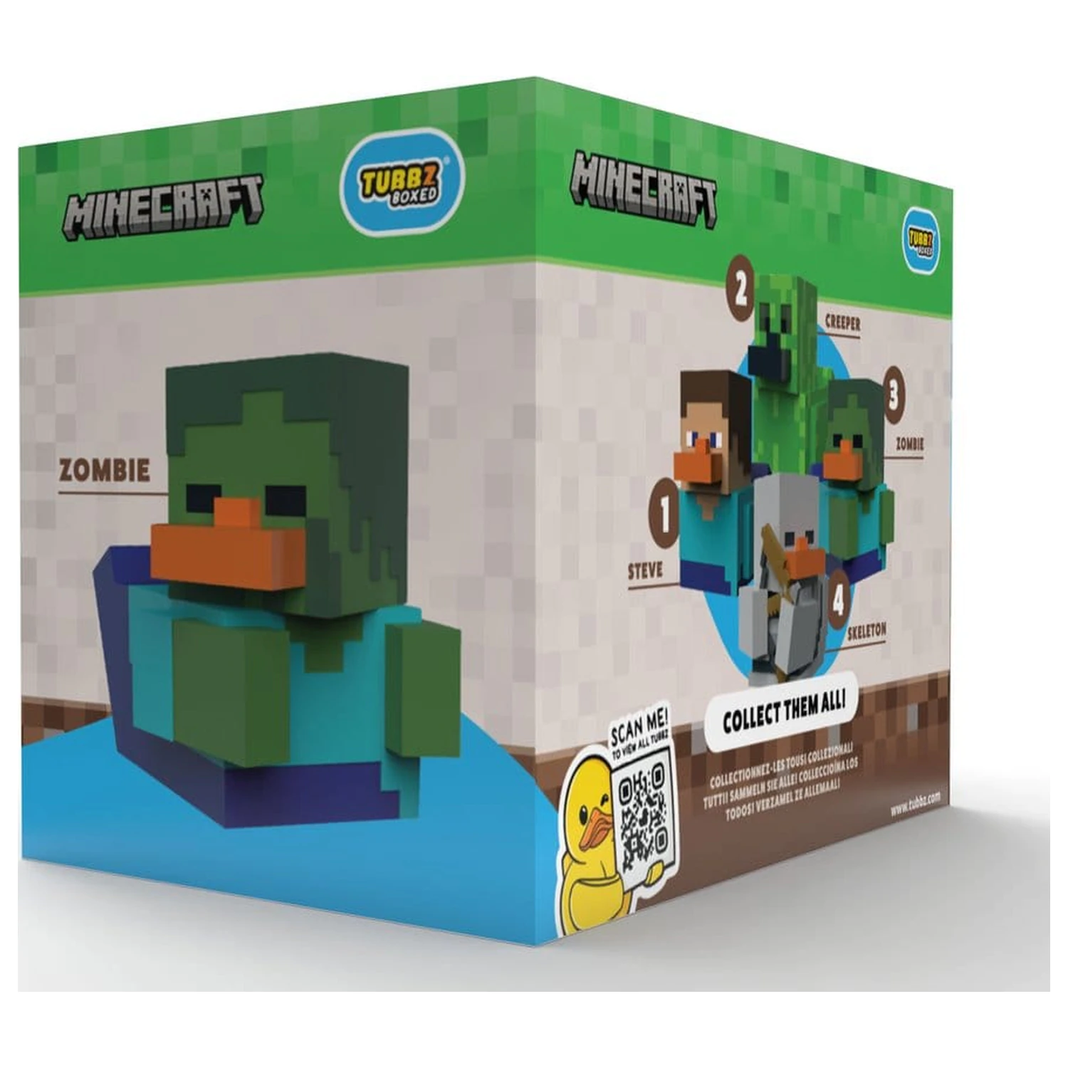Minecraft Tubbz PVC Figúrka Zombie produktová fotografia