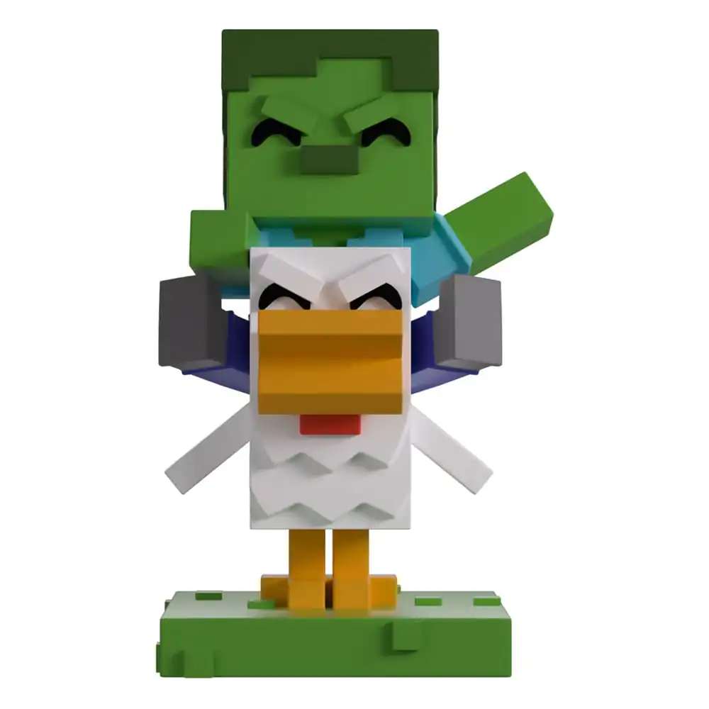 Minecraft Vinylová figúrka Chicken Jockey 12 cm produktová fotografia