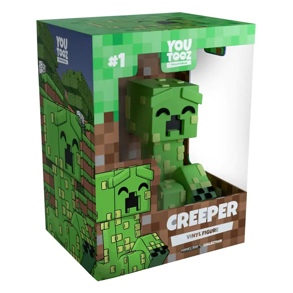 Minecraft Vinyl Figúrka Strašidelný Creeper 10 cm produktová fotografia