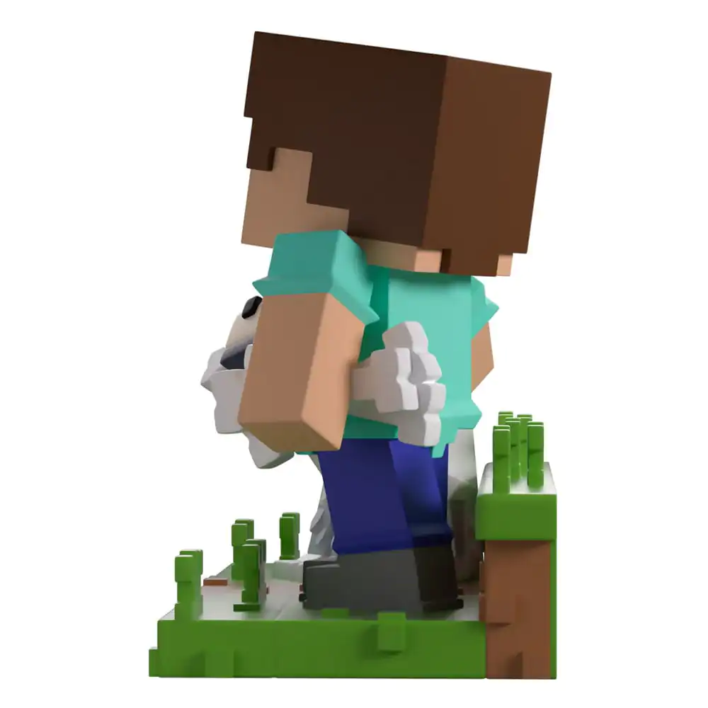 Minecraft Vinyl Figúrka Taming a Wolf 10 cm produktová fotografia