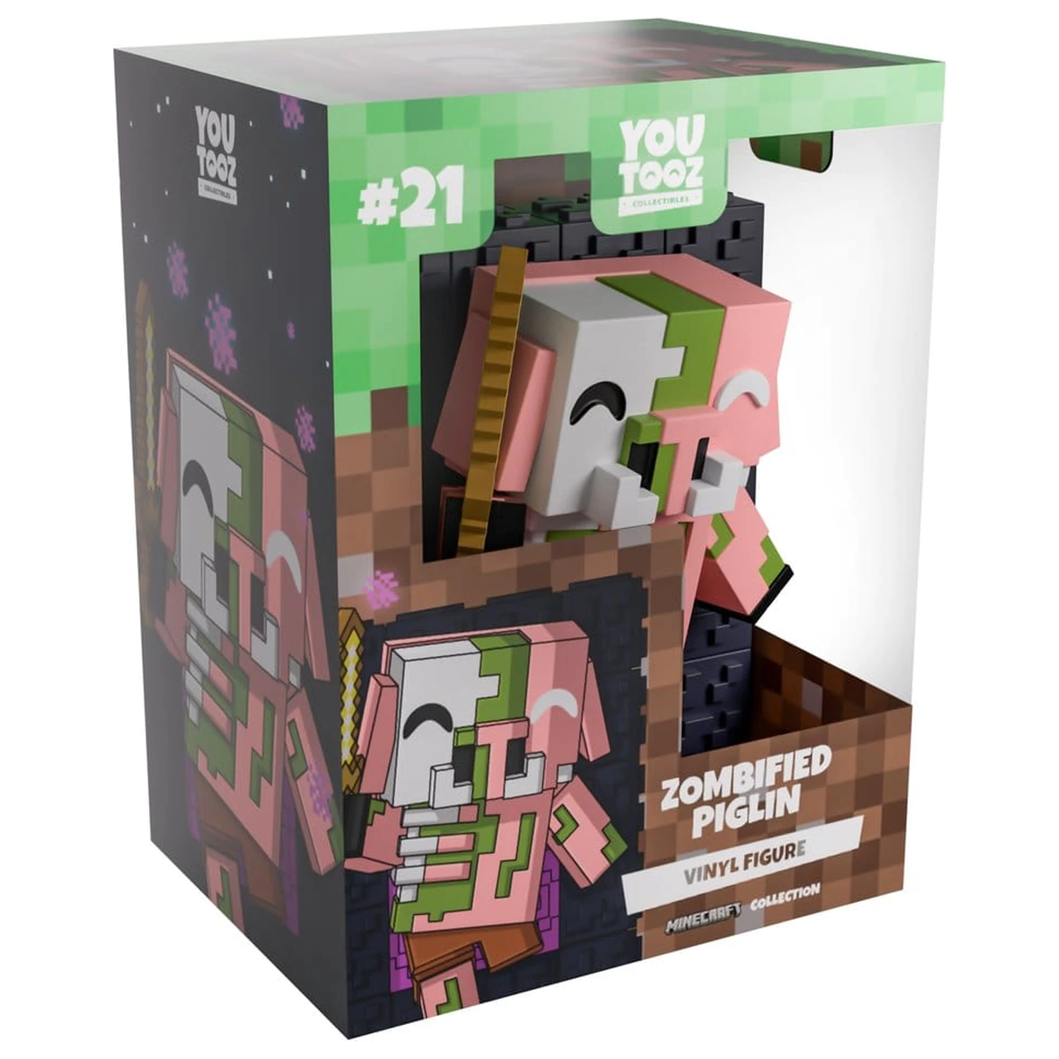 Minecraft Vinylová figúrka Zombified Piglin 13 cm produktová fotografia