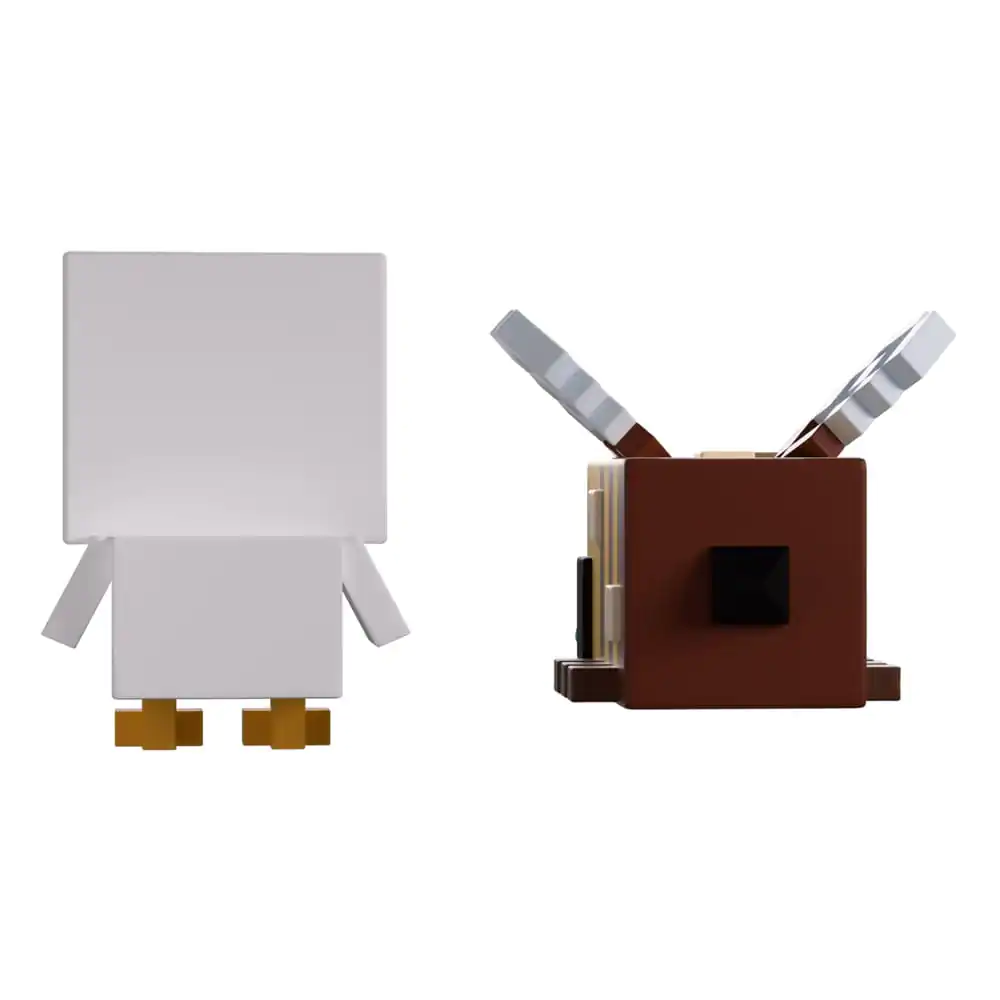 Minecraft Vinyl Figures Bee and Chicken Monitor Buddiez produktová fotografia