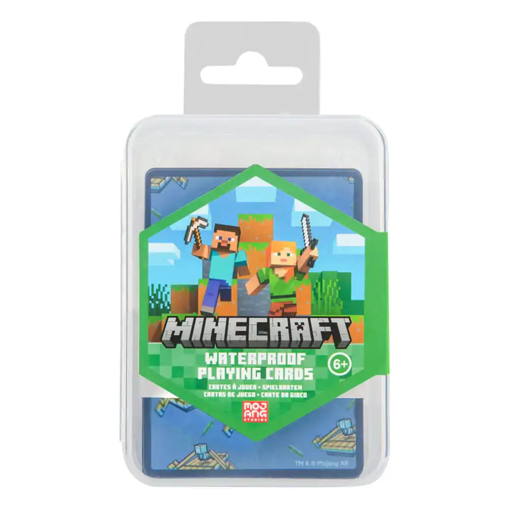 Minecraft Hracie Karty Waterproof produktová fotografia