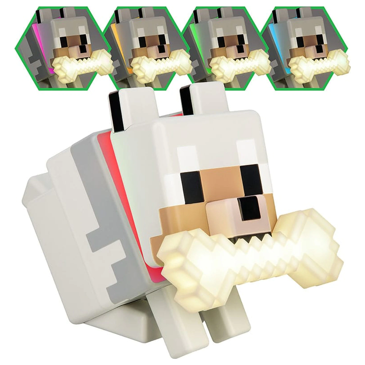 Minecraft Svetelný Vlk produktová fotografia