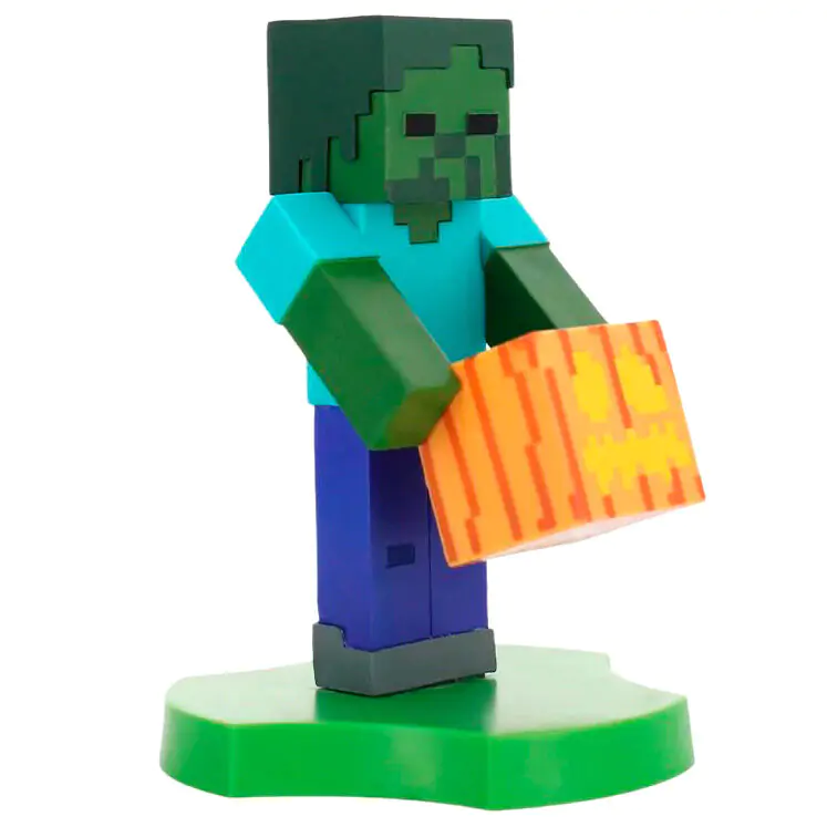 Minecraft Zombie mini cable guy držiak na káble produktová fotografia