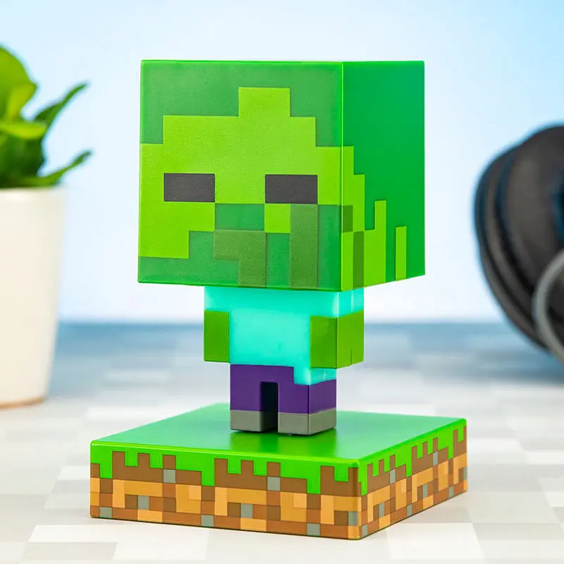 Minecraft 3D Icon Light Zombie termékfotó