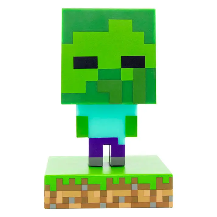 Minecraft 3D Icon Light Zombie termékfotó