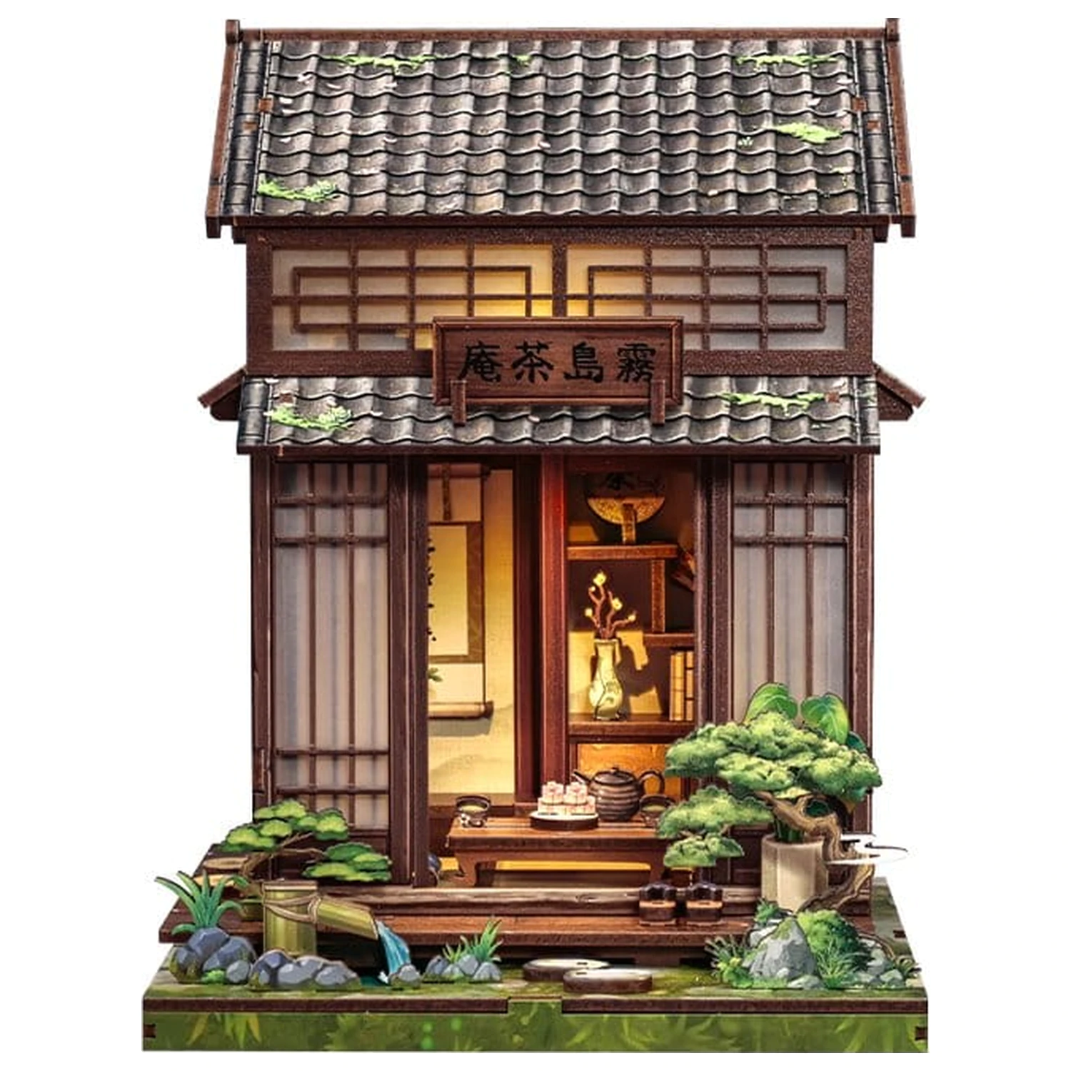Stavebnica modelu miniatúrneho domu Kirishima Cha-an 19 x 14 cm produktová fotografia