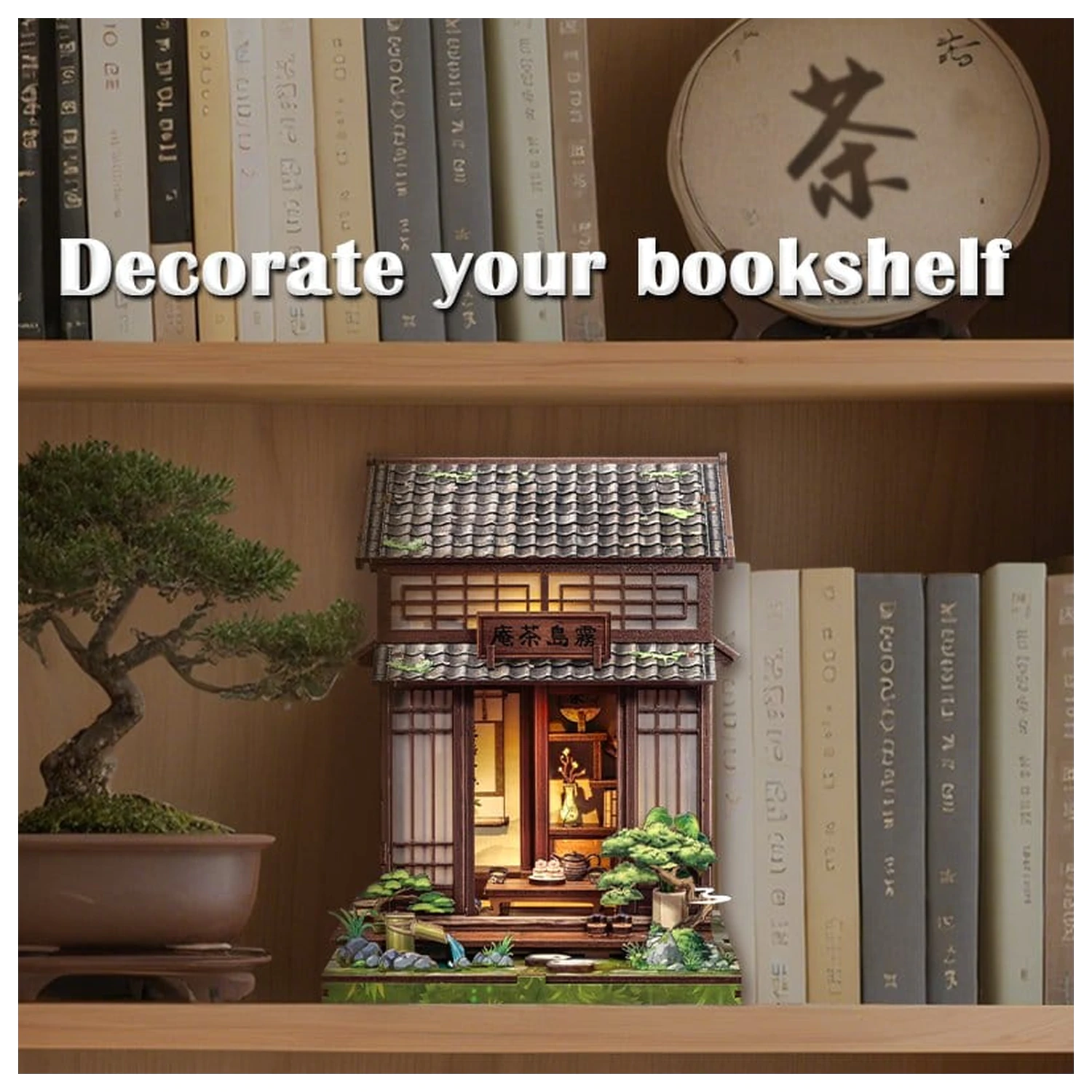 Stavebnica modelu miniatúrneho domu Kirishima Cha-an 19 x 14 cm produktová fotografia