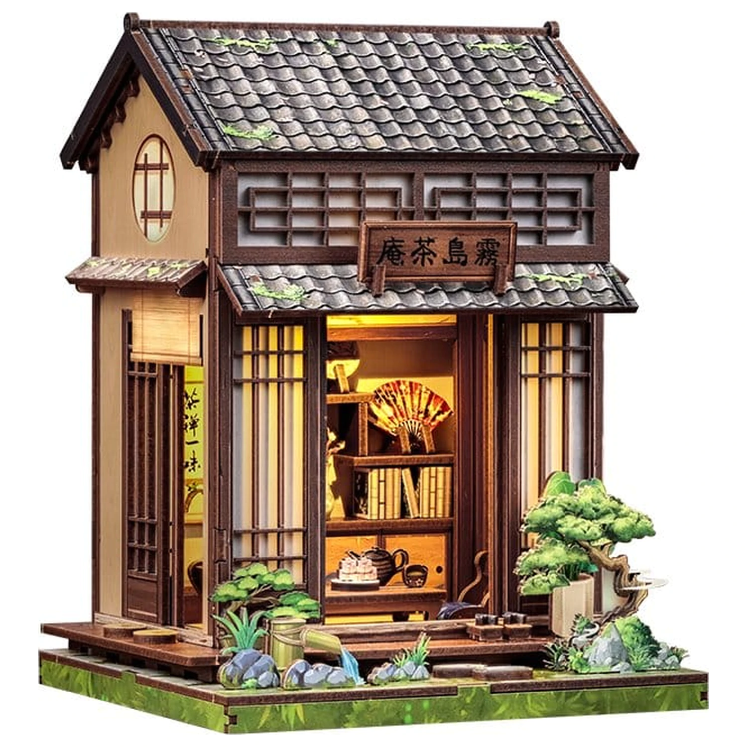 Stavebnica modelu miniatúrneho domu Kirishima Cha-an 19 x 14 cm produktová fotografia