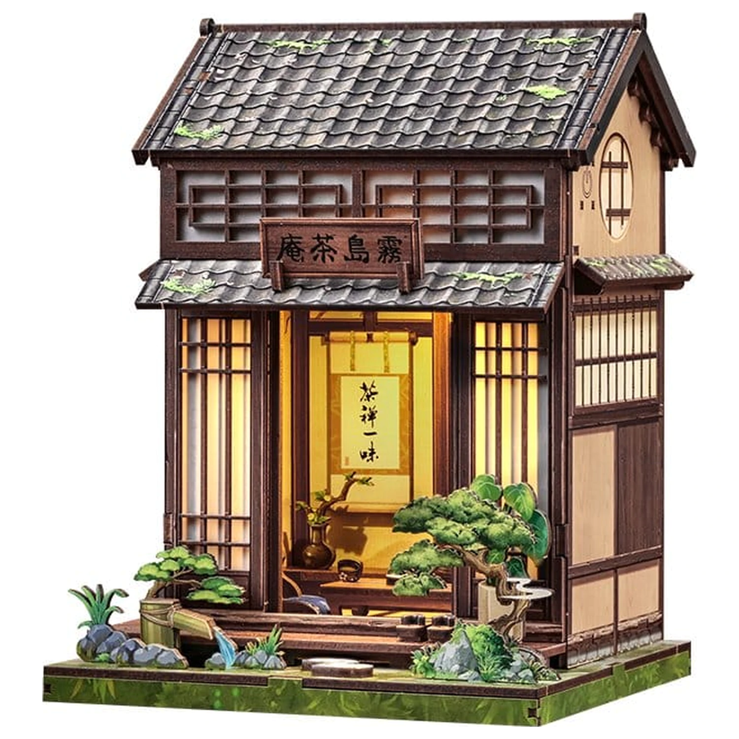 Stavebnica modelu miniatúrneho domu Kirishima Cha-an 19 x 14 cm produktová fotografia
