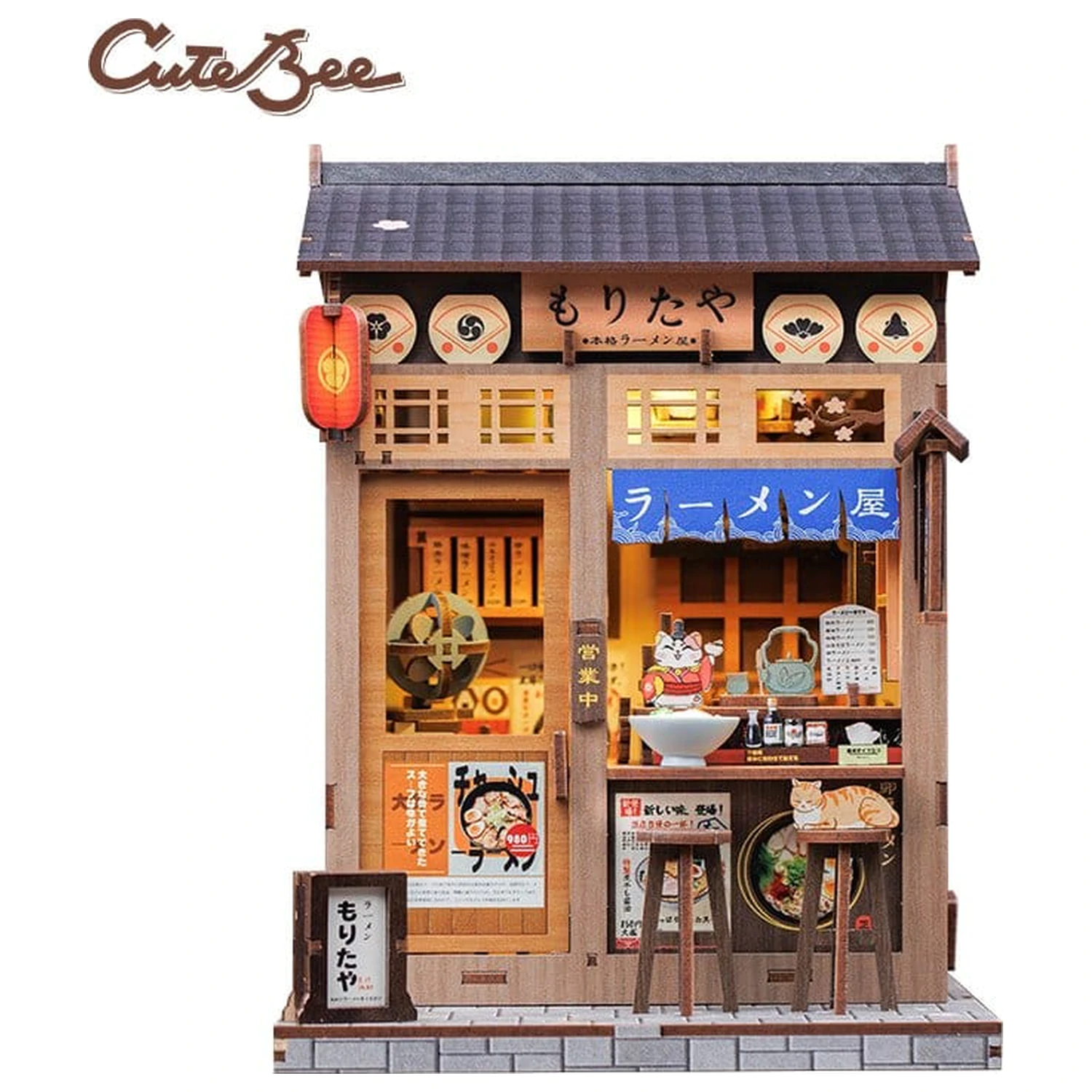 Stavebnica modelu miniatúrneho domu Morita-Ya 21 x 16 cm produktová fotografia