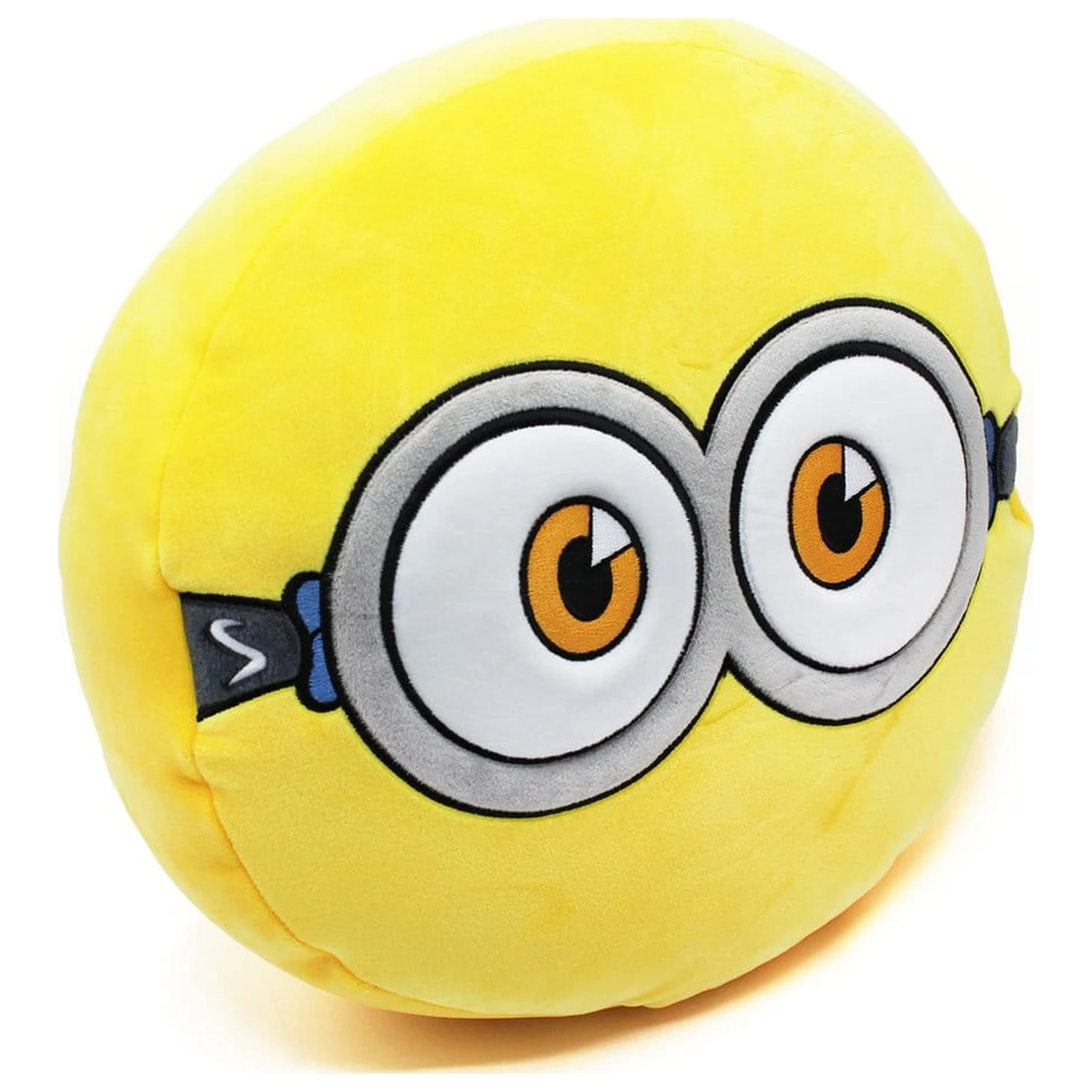 Minions 3 okrúhly plyšový vankúš vyšívaný 30x10x30 cm produktová fotografia