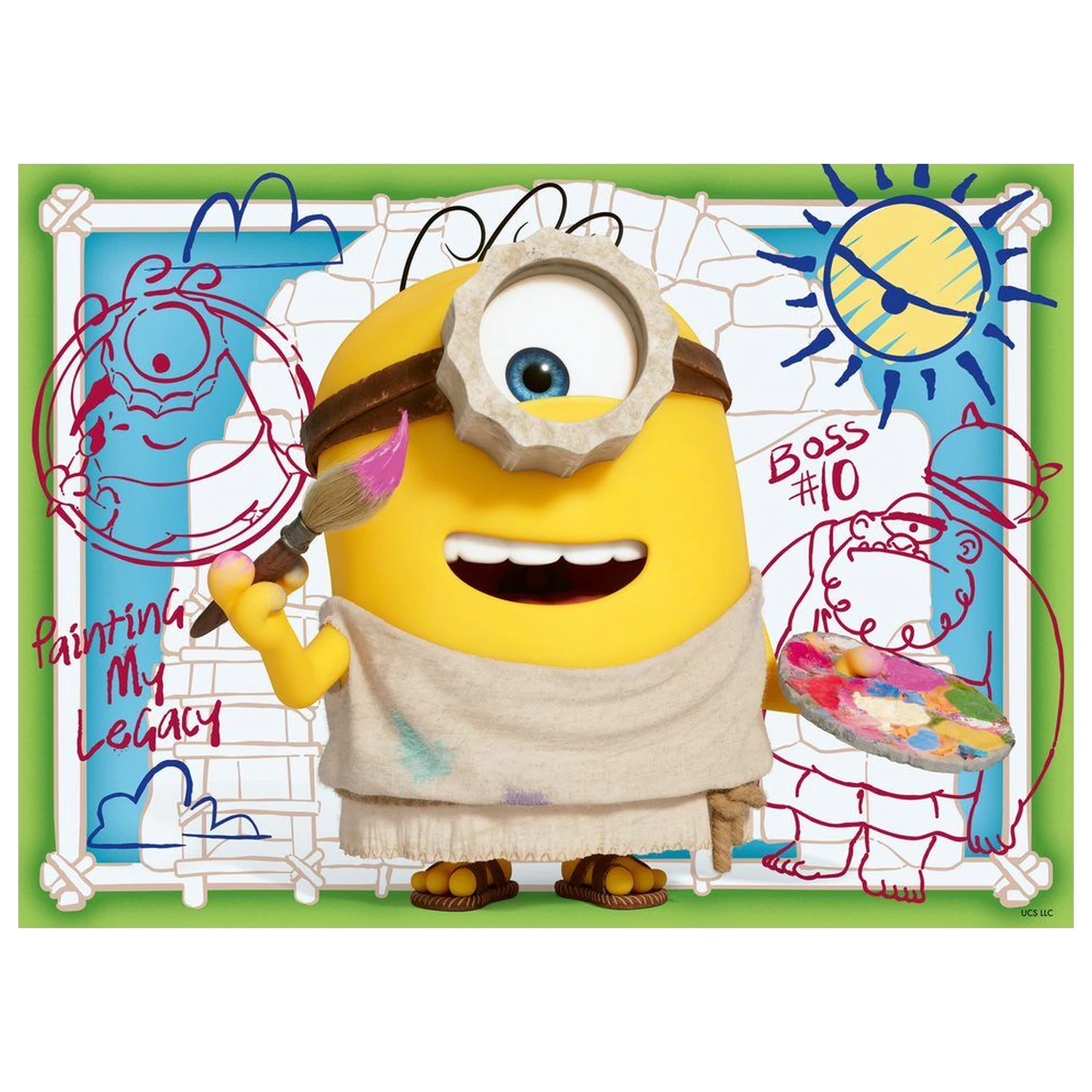 Minions 3 puzzle 4x100ks produktová fotografia