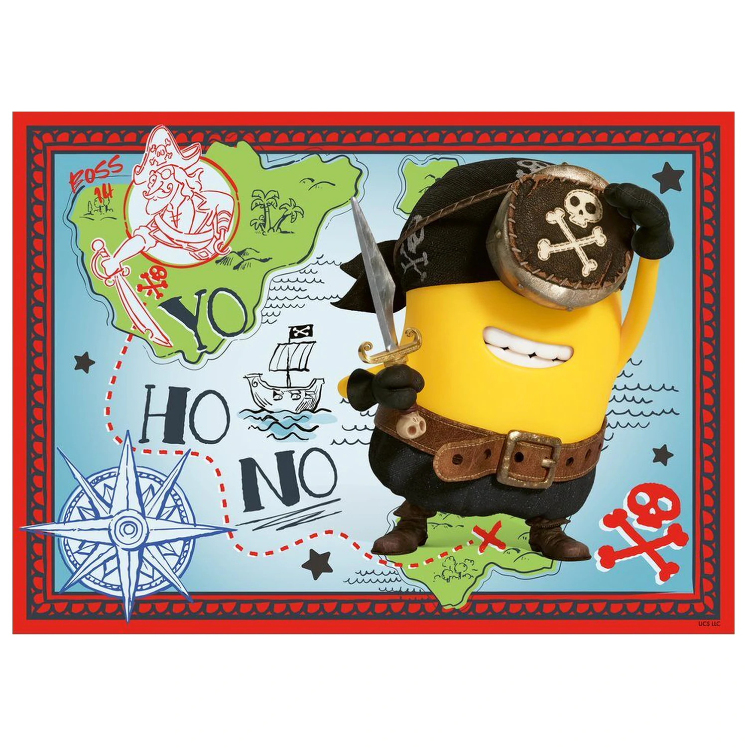 Minions 3 puzzle 4x100ks produktová fotografia