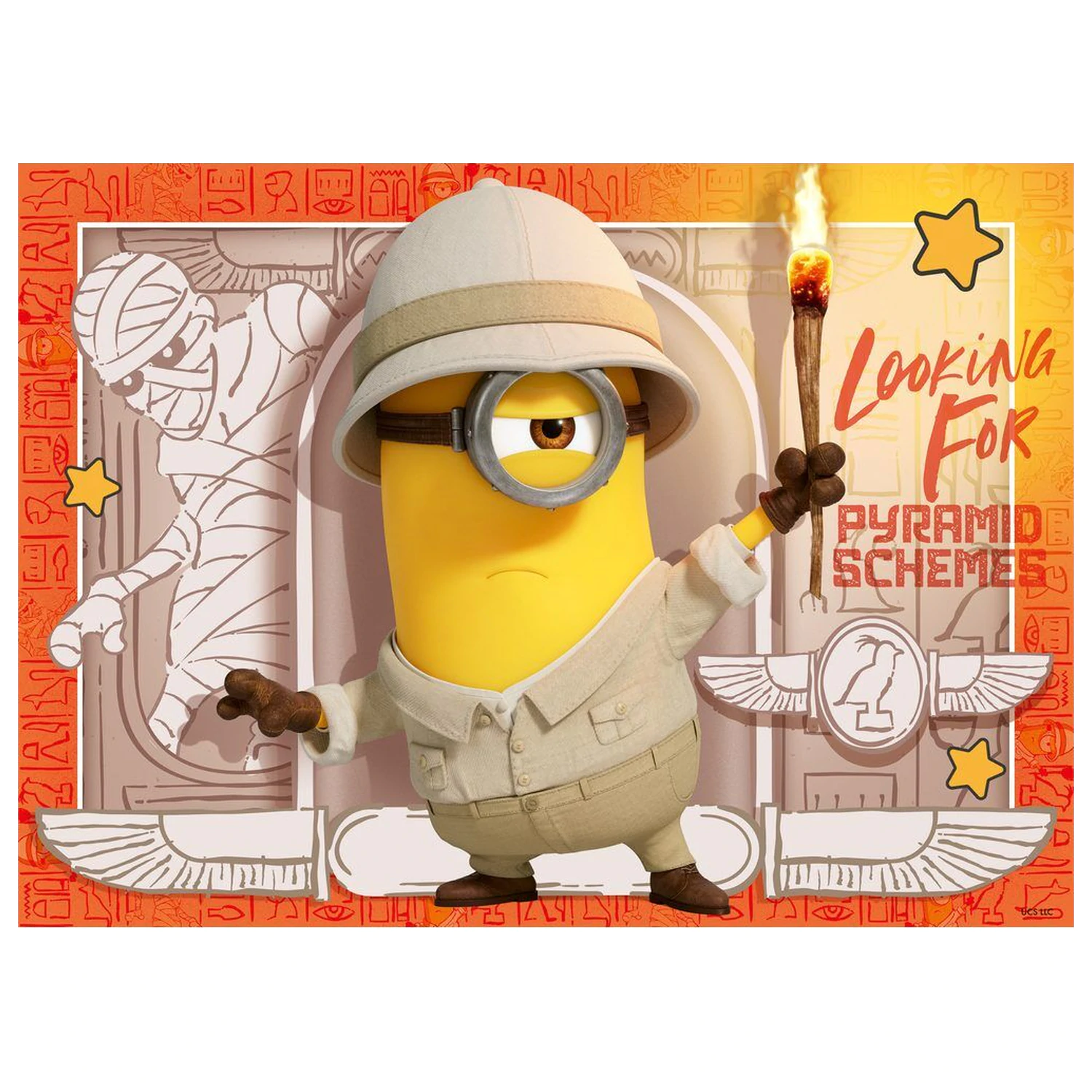 Minions 3 puzzle 4x100ks produktová fotografia