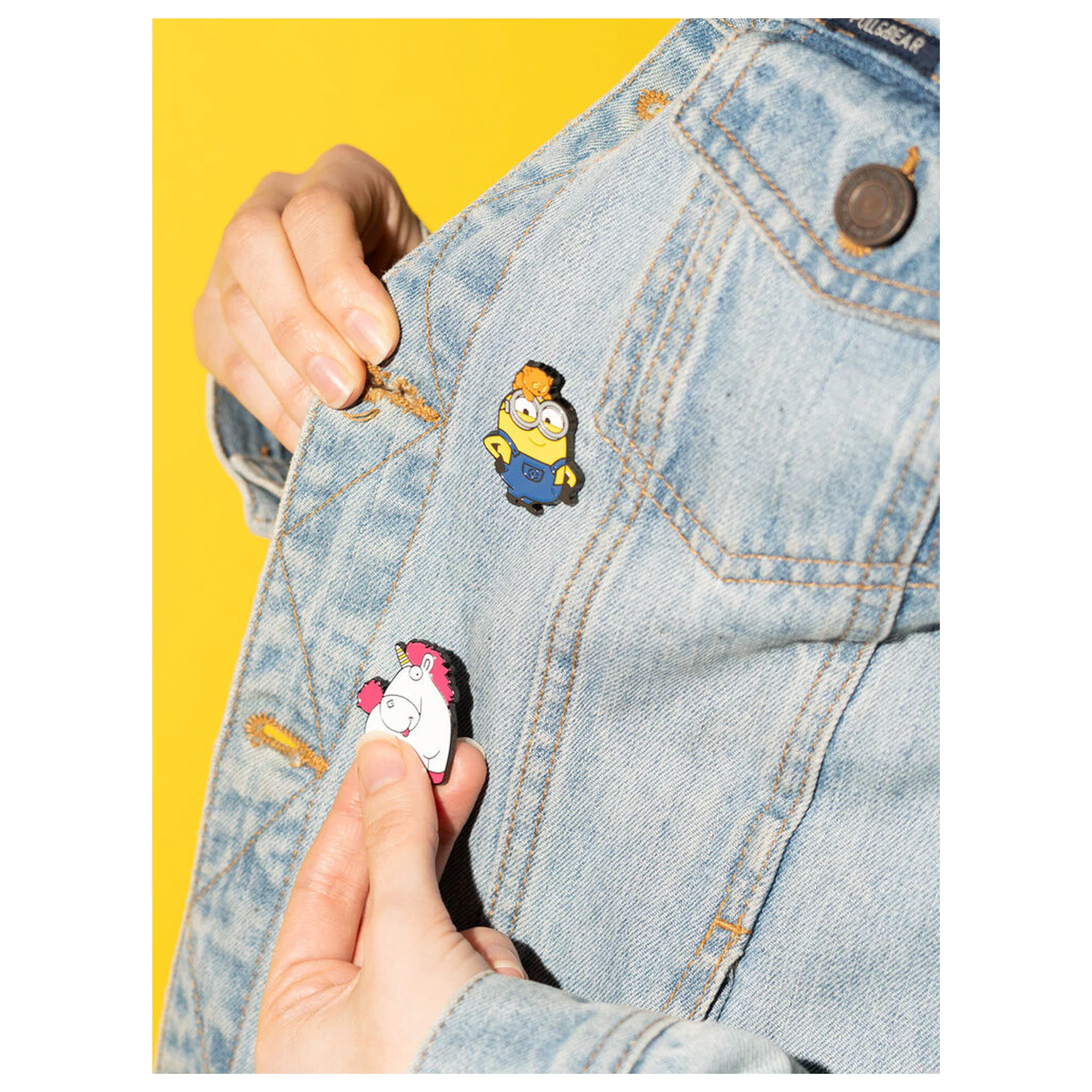 Minions sada 4 odznakov produktová fotografia