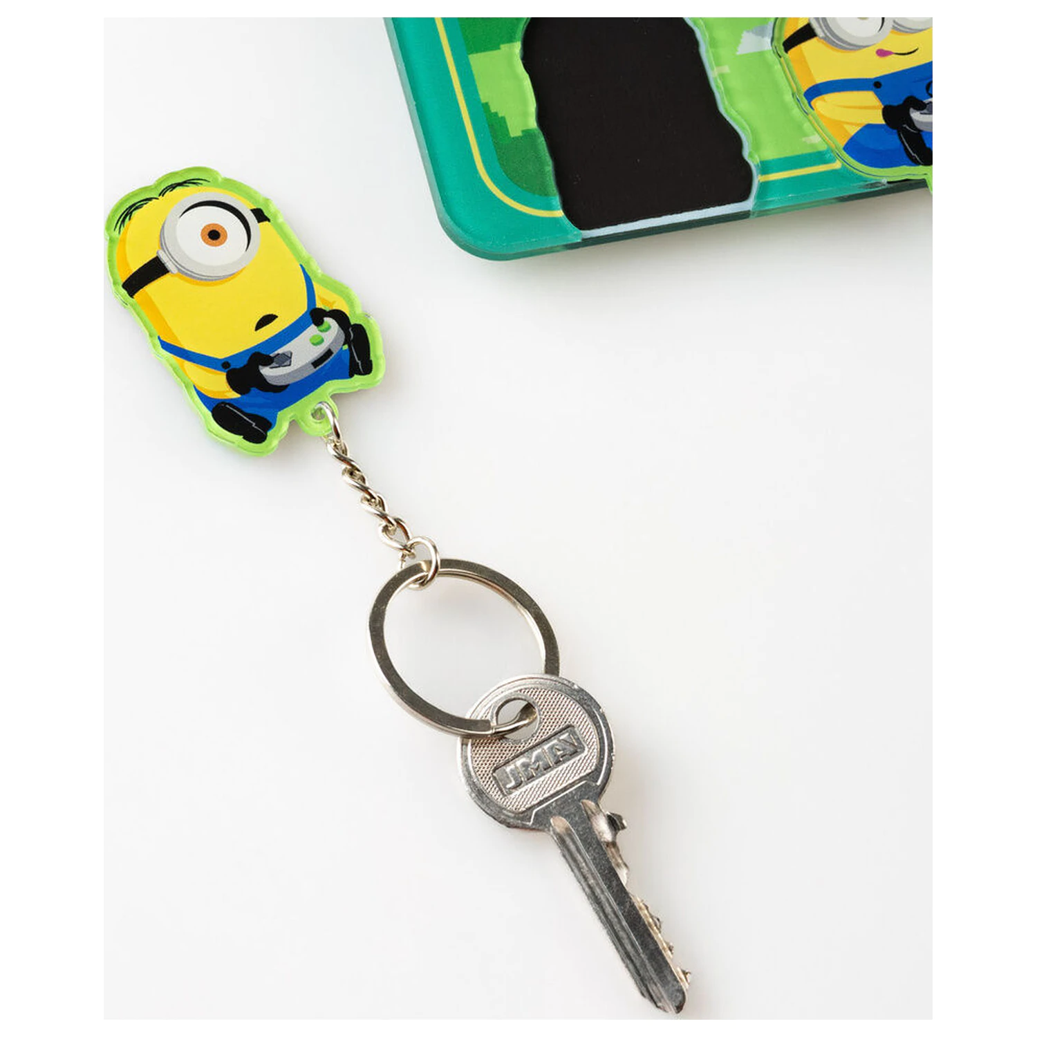 Minions vešiak na kľúče s krúžkom na kľúče produktová fotografia