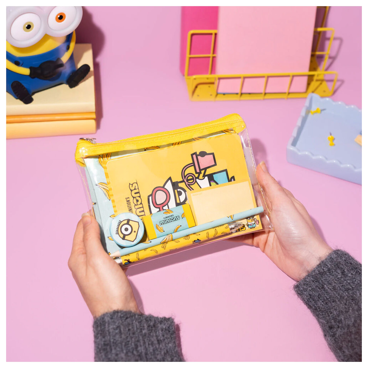 Minions súprava písacích potrieb produktová fotografia