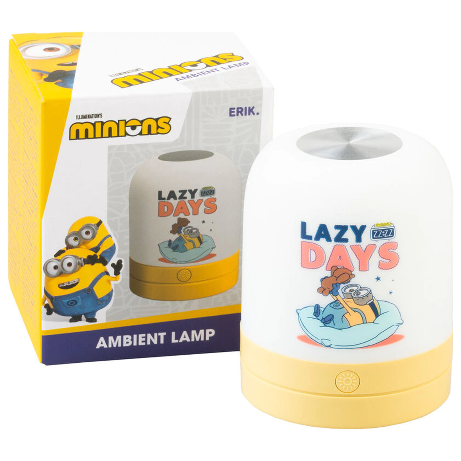 Minions ambientná lampa produktová fotografia