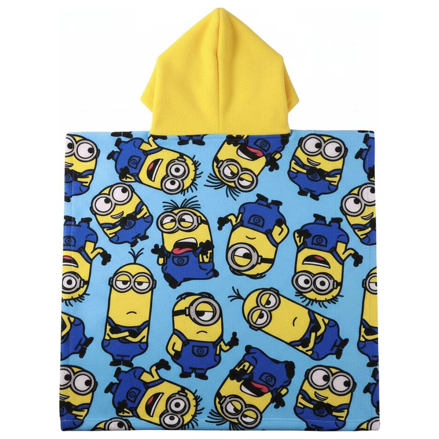 Minions mikrovláknová plážová osuška poncho produktová fotografia