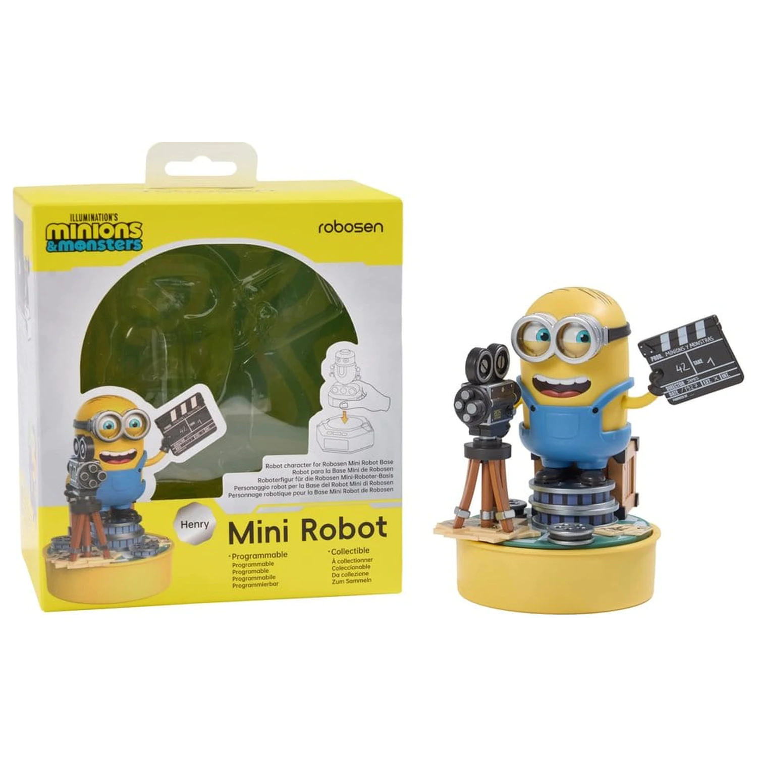 Minions & Monsters Interaktívny mini Robot Henry 9 cm *Anglická Verzia* produktová fotografia