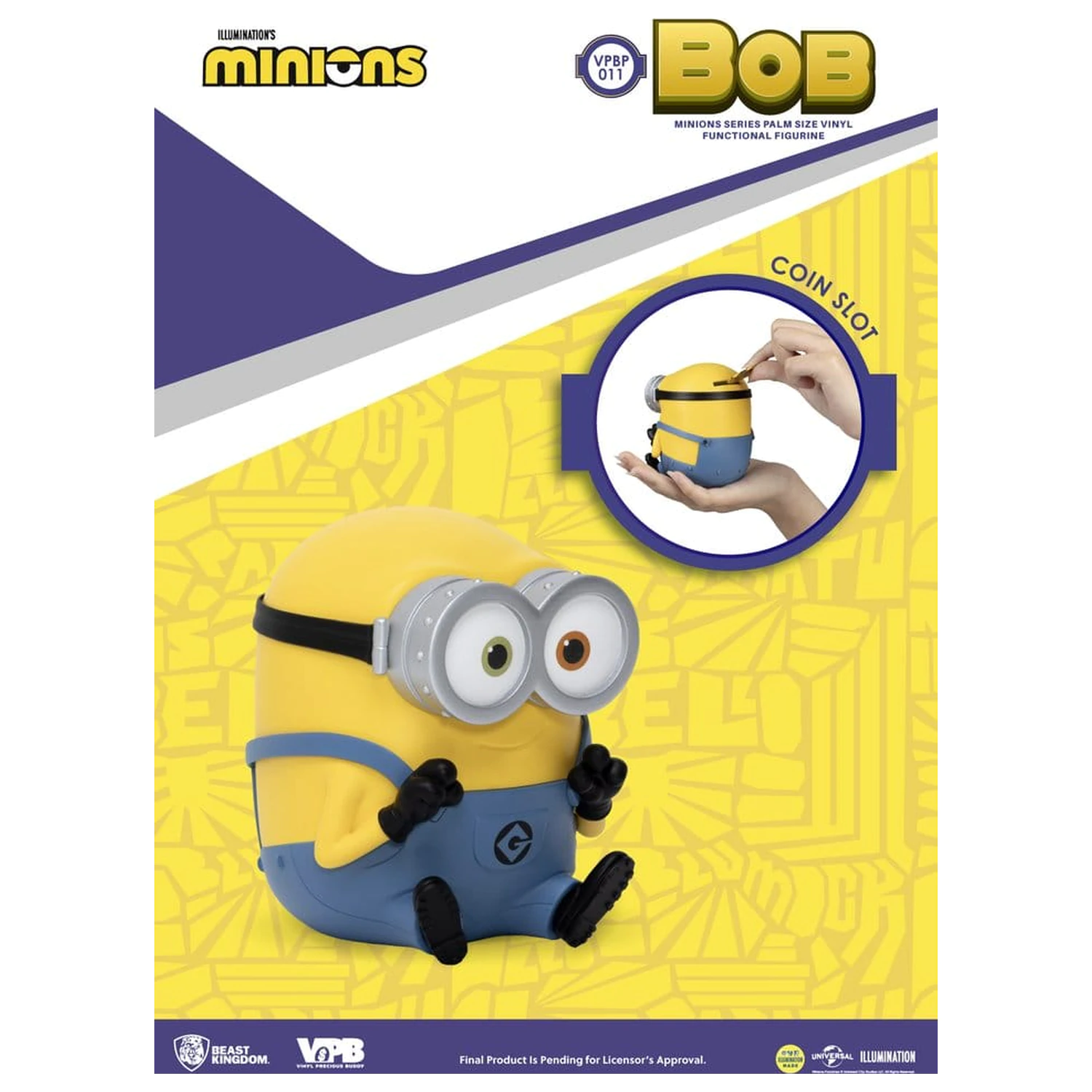 Minions Piggy Vinyl Bank Winnie Bob 10 cm produktová fotografia