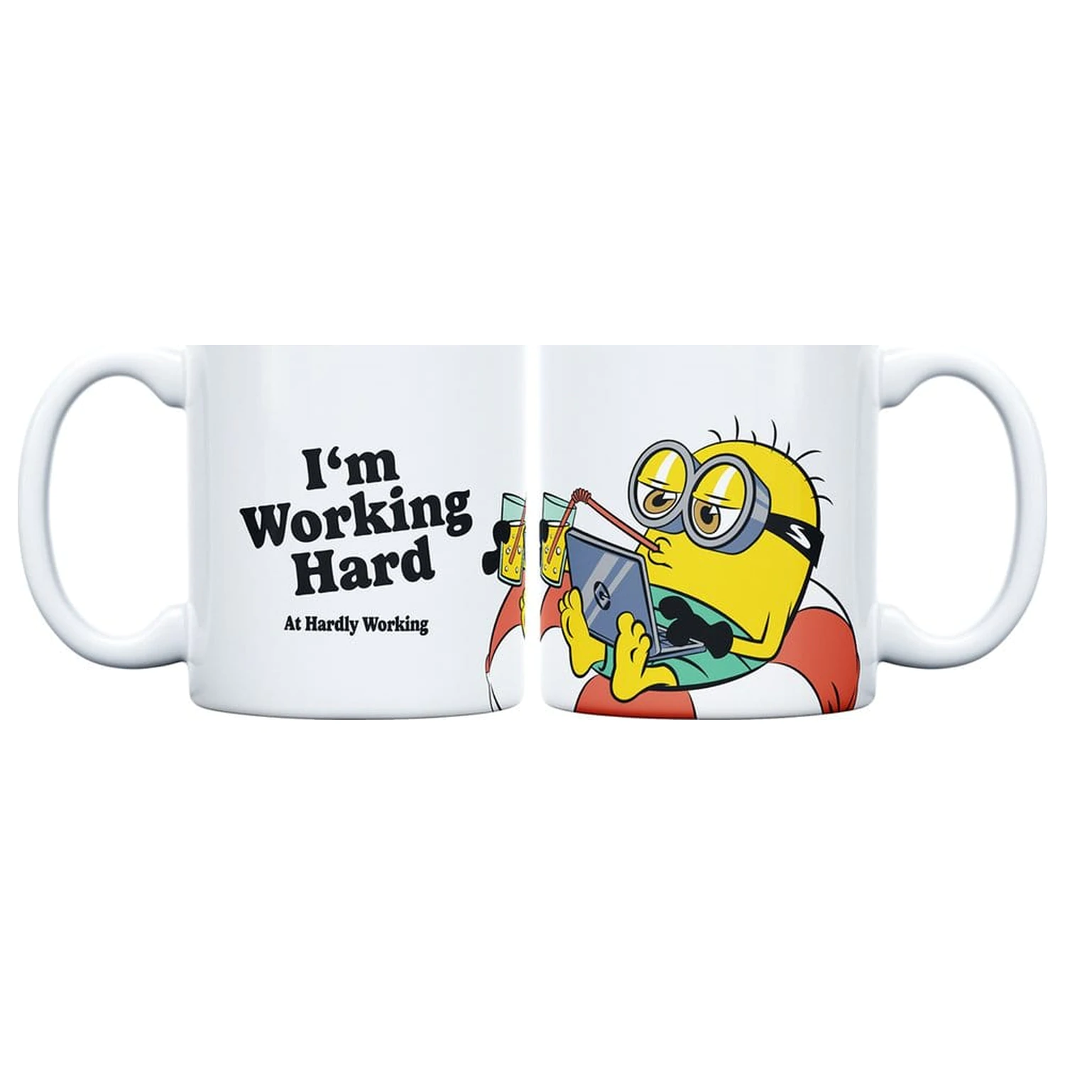 Minions hrnček Working 320 ml produktová fotografia