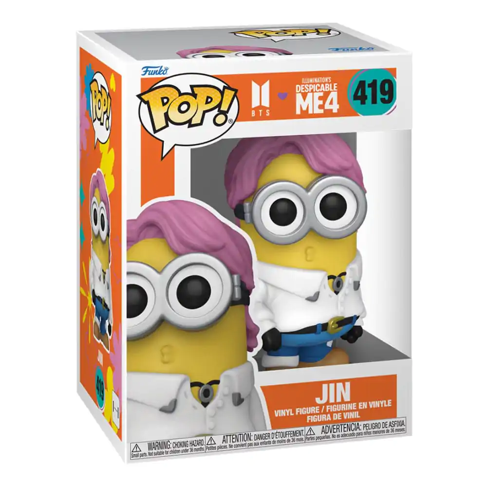 Minions x BTS Funko POP! Rocks Vinylová figúrka Jin 9 cm produktová fotografia