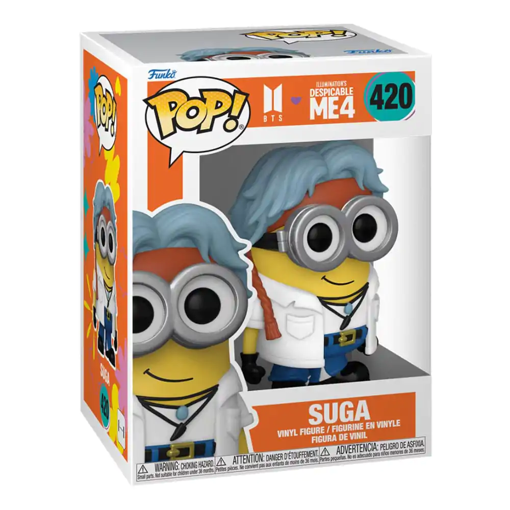 Minions x BTS Funko POP! Rocks vinylová figúrka SUGA 9 cm produktová fotografia