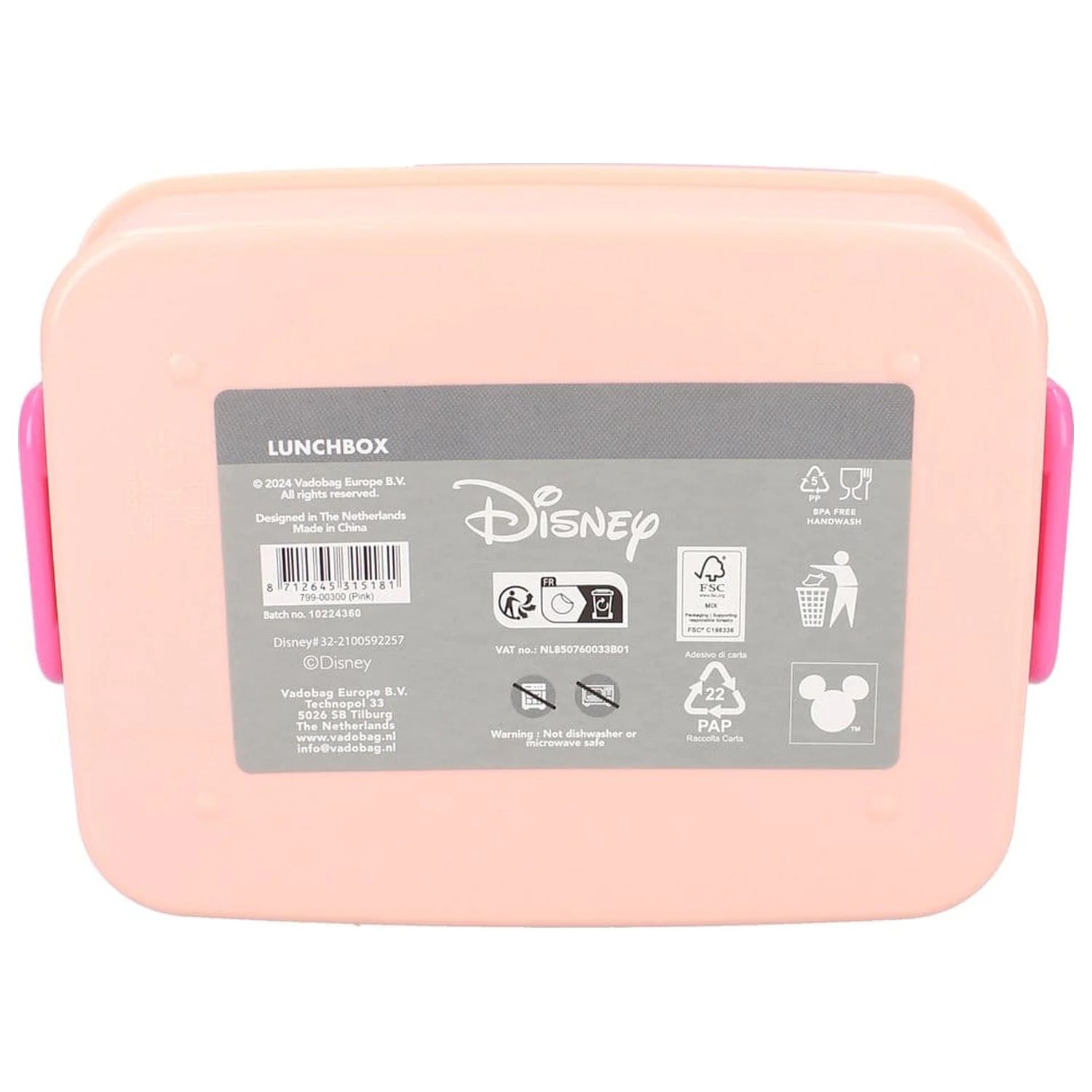 Minnie Mouse Lunchbox Lunch Bunch 16 cm produktová fotografia