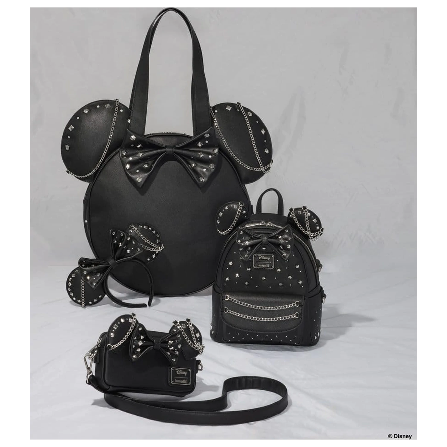 Minnie Mouse by Loungefly Sling Bag Studs & Chains produktová fotografia