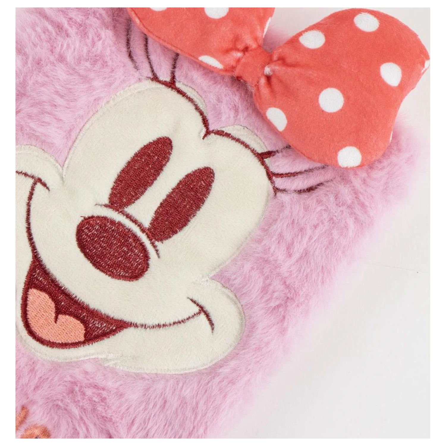 Minnie Smiley Premium kožušinový zápisník A5 produktová fotografia