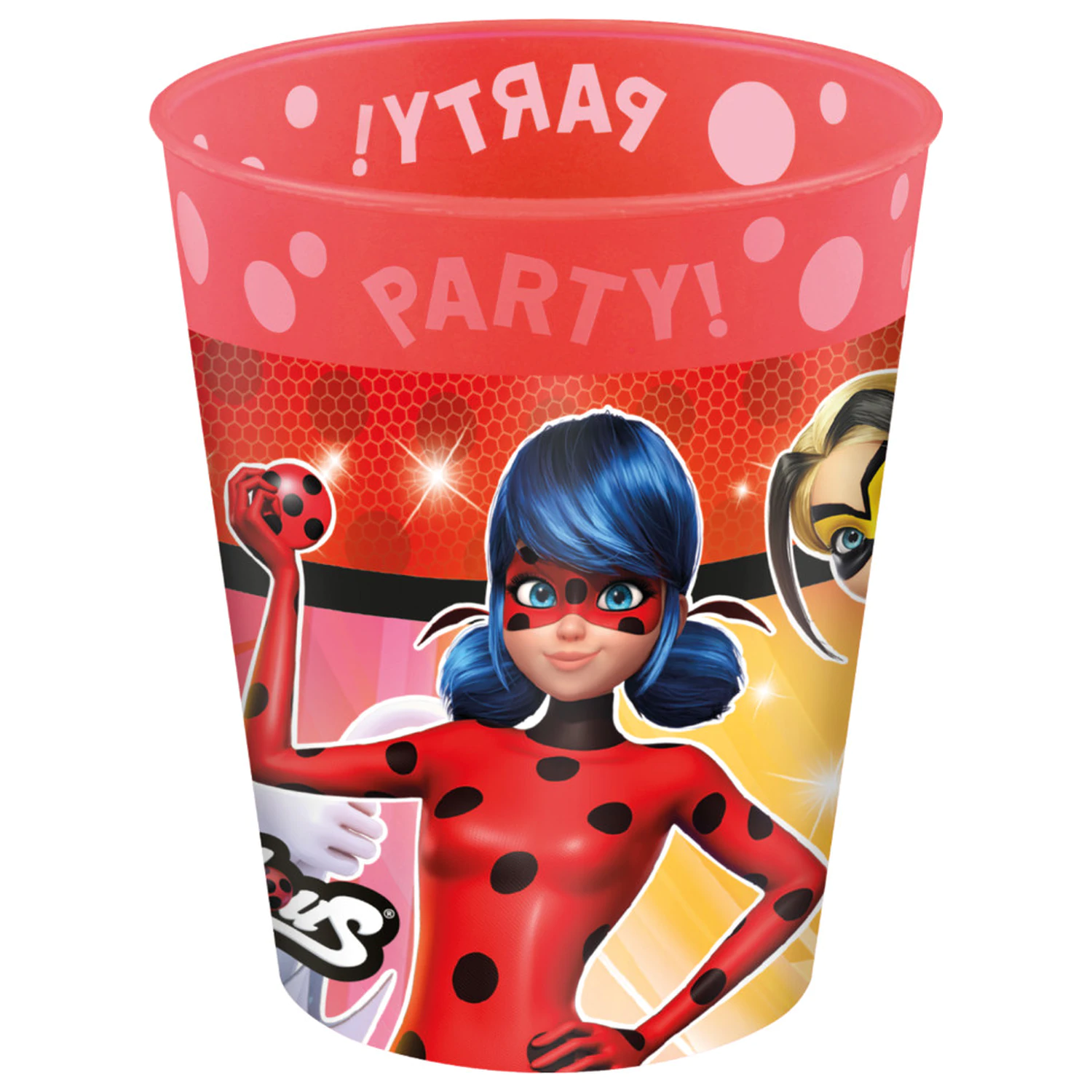 Miraculous Hero micro premium plastový pohár súprava 4 ks, 250 ml produktová fotografia