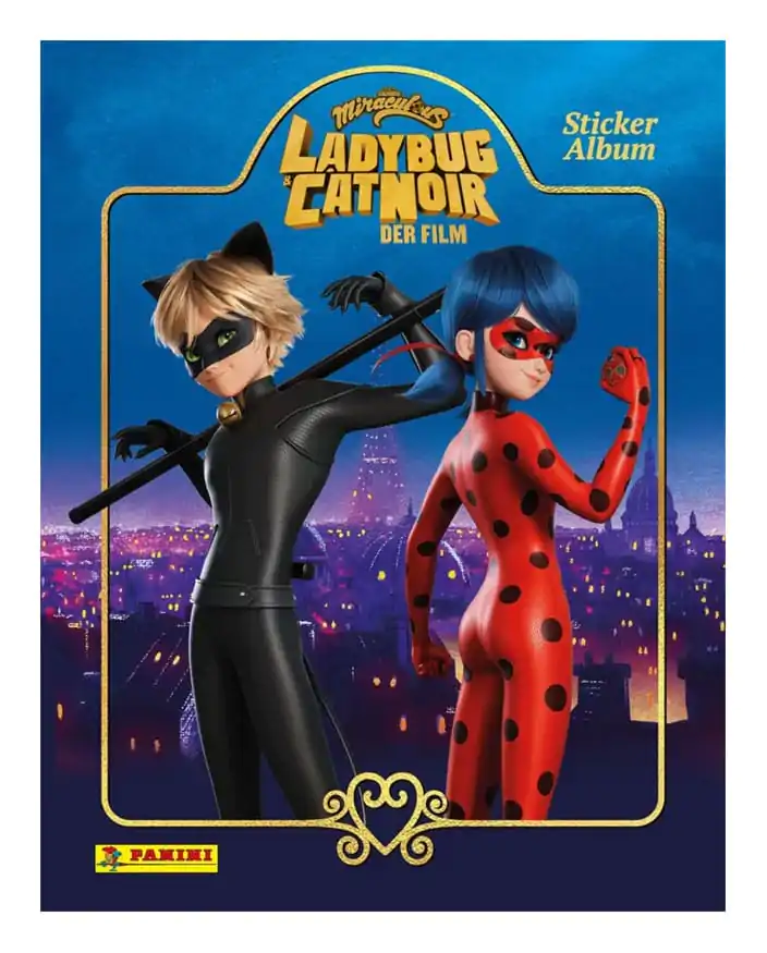 Miraculous: Ladybug & Cat Noir, The Movie Album na zbieranie nálepiek *Nemecká verzia* produktová fotografia