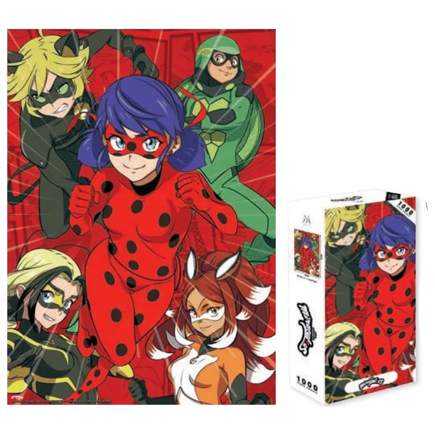 Miraculous (Manga Style) puzzle (1000 dielikov) produktová fotografia