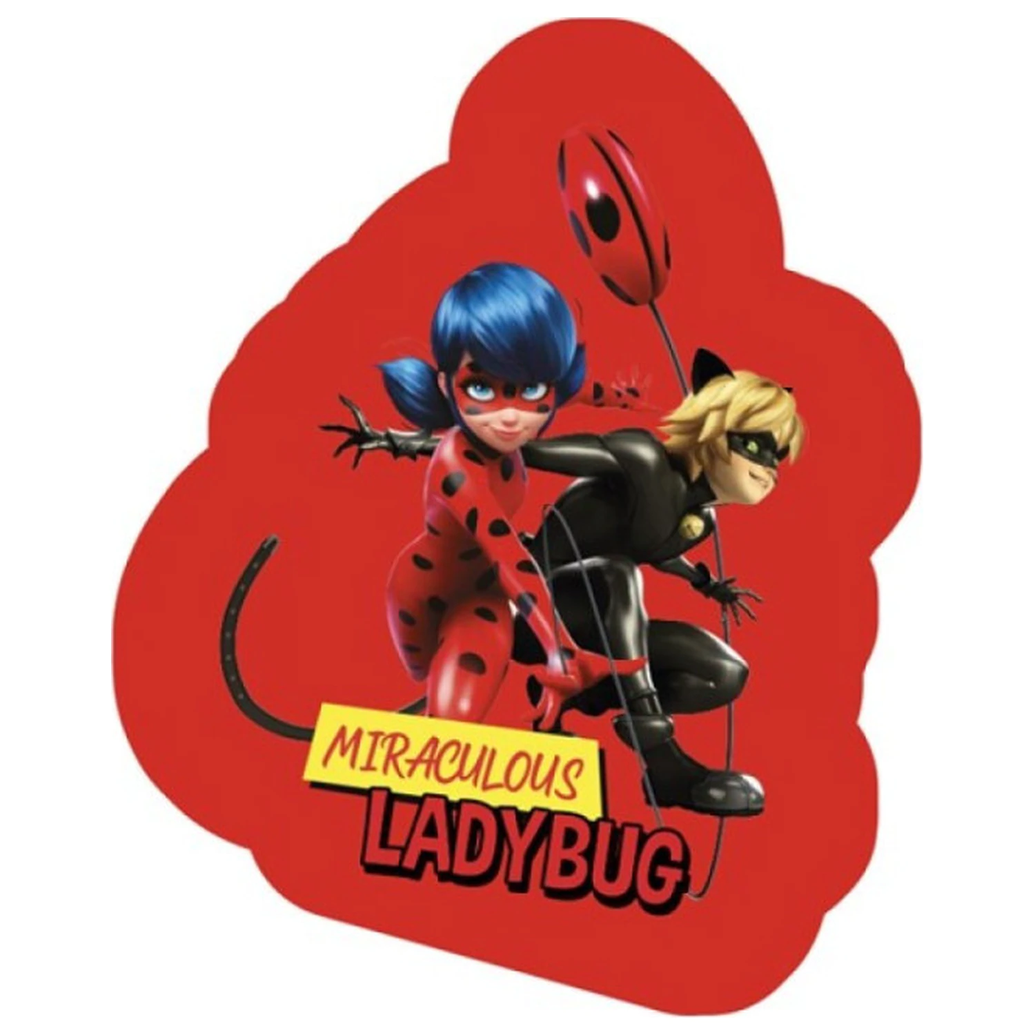 Miraculous Power tvarovaný vankúš produktová fotografia